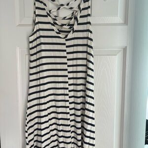 Striped Sleeveless Dress